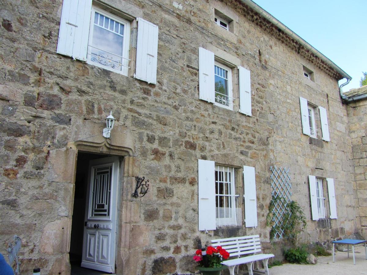 Maison De Charme A Saint Andre En Vivarais Avec Cheminee Vila Exterior foto